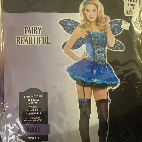blue fairy costume - Picture 2 of 2